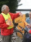 Rolf Jungbluth organisiert die Fahrradsternfahrt