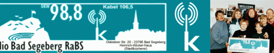 Radio Bad Segeberg, Bild: Radio Bad Segeberg