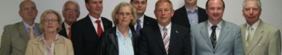 Der neue Vorstand der Norderstedter Christdemokraten (Foto: Lars Schröder)