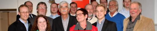 Gruppenbild der Norderstedter SPD-KandidatInnen