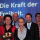 Der neue Vorstand der FDP Henstedt-Ulzburg und Gast Katharina Loedige.