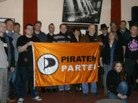 Die Piraten nach ihrer Gründungsversammlung