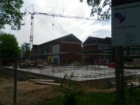 Baustelle der Gemeinschaftsschule Harksheide im Mai 2012