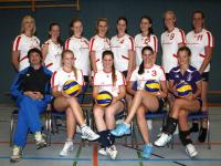 Teamfoto der SCALA-Volleyballerinnen