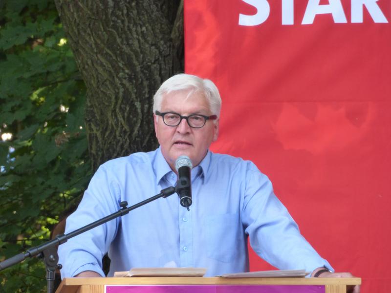 Steinmeier am Rednerpult