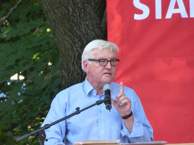 Steinmeier am Rednerpult