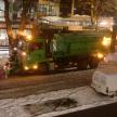 Schneeräumfahrzeug in einer Norderstedter Straße